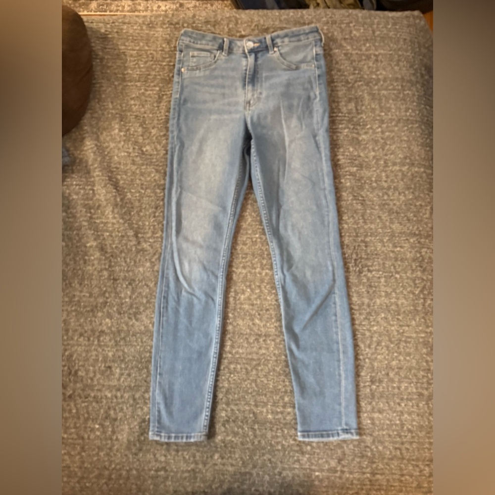 Blue Skinny Jeggings